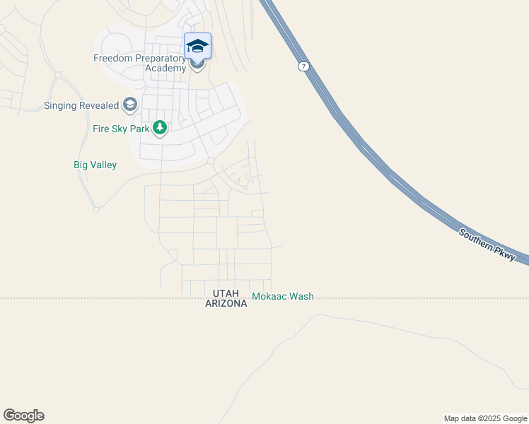 map of restaurants, bars, coffee shops, grocery stores, and more near in St. George