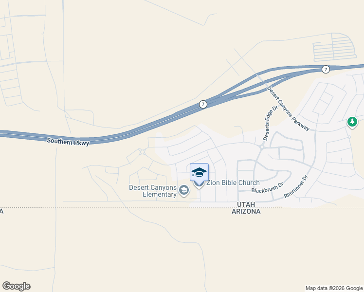 map of restaurants, bars, coffee shops, grocery stores, and more near 3068 East Lavatera Drive in St. George