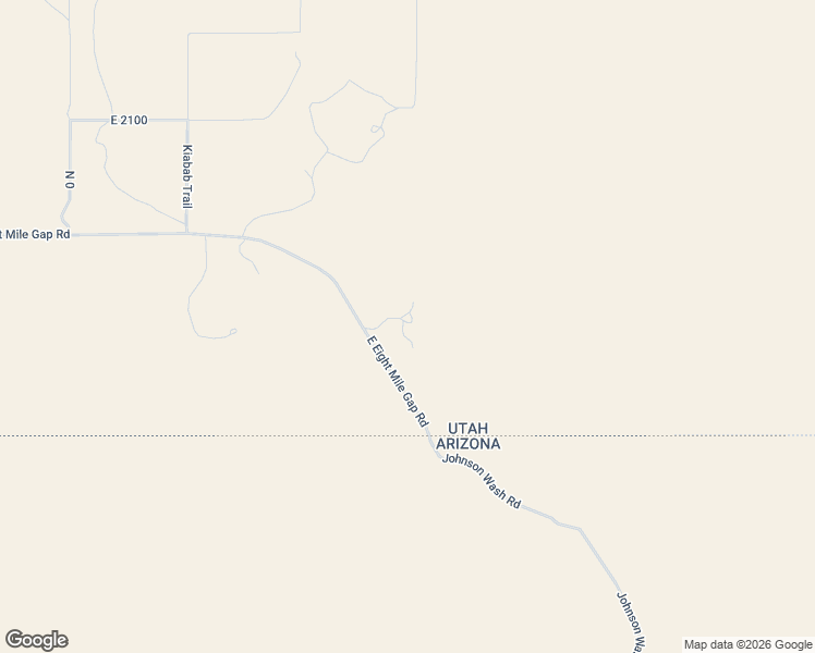 map of restaurants, bars, coffee shops, grocery stores, and more near East Eight Mile Gap Road in Kanab