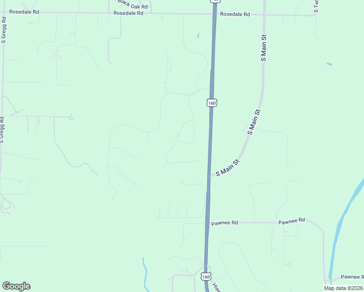 map of restaurants, bars, coffee shops, grocery stores, and more near 1300 South Amber Ridge Drive in Nixa