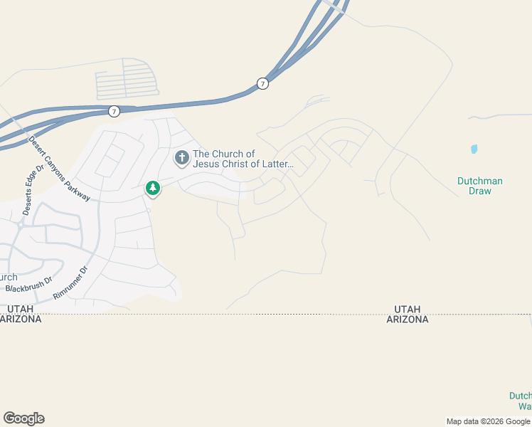 map of restaurants, bars, coffee shops, grocery stores, and more near 4101 El Capitan Way in St. George