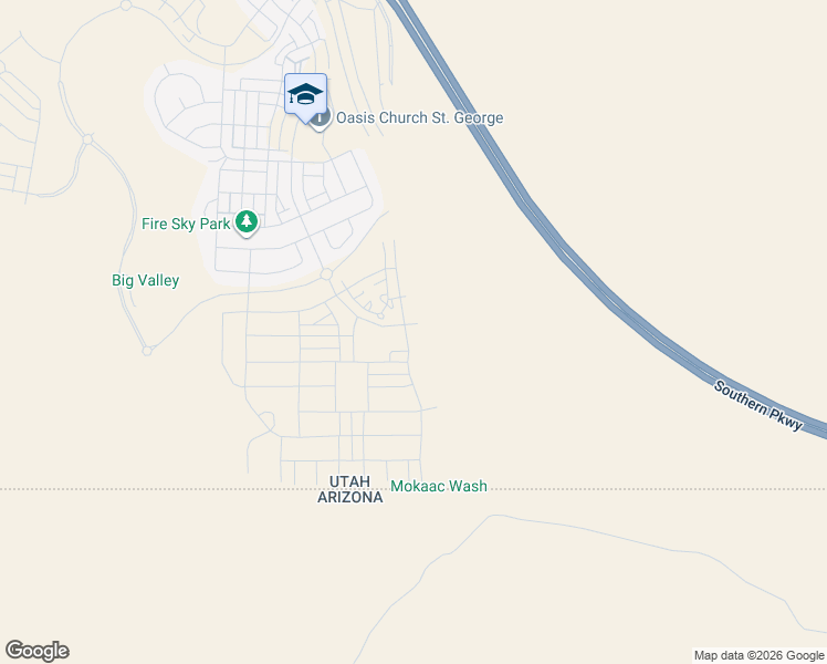 map of restaurants, bars, coffee shops, grocery stores, and more near 6045 Jasper Ridge Drive in St. George