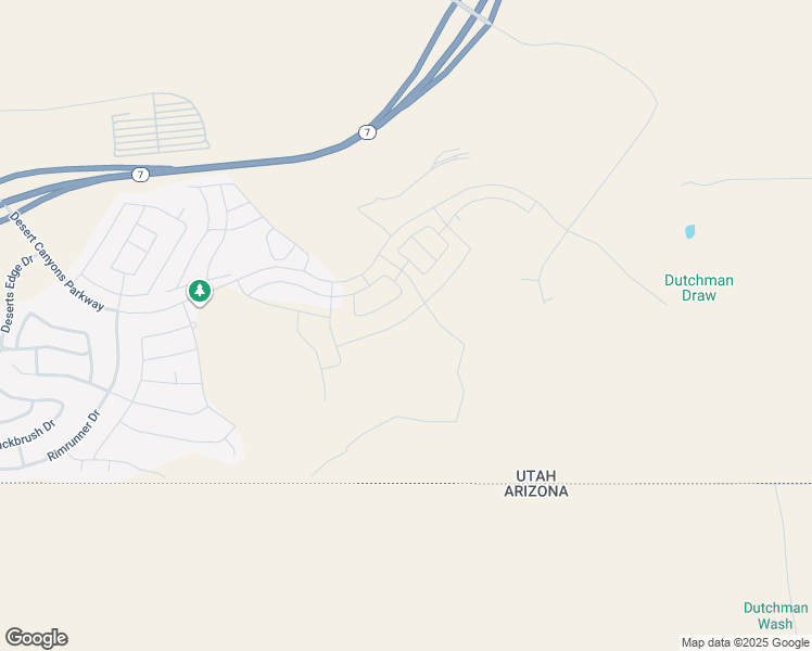 map of restaurants, bars, coffee shops, grocery stores, and more near 4154 El Capitan Way in St. George