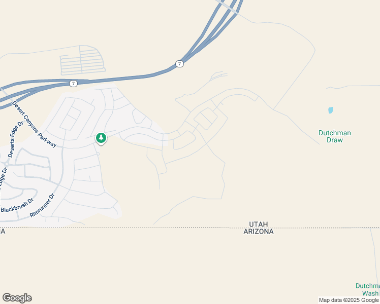 map of restaurants, bars, coffee shops, grocery stores, and more near 4135 El Capitan Way in St. George
