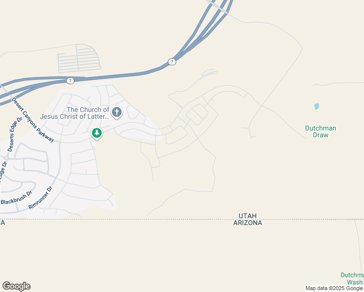 map of restaurants, bars, coffee shops, grocery stores, and more near 4135 El Capitan Way in St. George