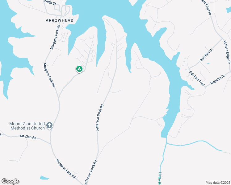 map of restaurants, bars, coffee shops, grocery stores, and more near Penhook Place Circle in Penhook