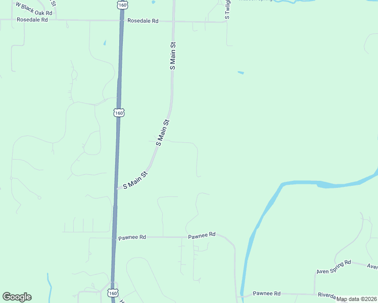 map of restaurants, bars, coffee shops, grocery stores, and more near 1309-1343 Sassafras Lane in Nixa