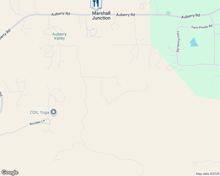 map of restaurants, bars, coffee shops, grocery stores, and more near 26035 Dry Pond Road in Clovis