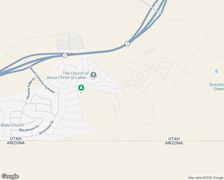 map of restaurants, bars, coffee shops, grocery stores, and more near 4004 Cerro Way in St. George