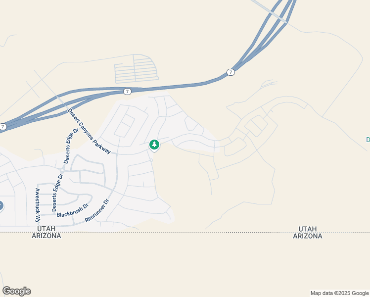 map of restaurants, bars, coffee shops, grocery stores, and more near 3891 Desert Canyons Parkway in St. George
