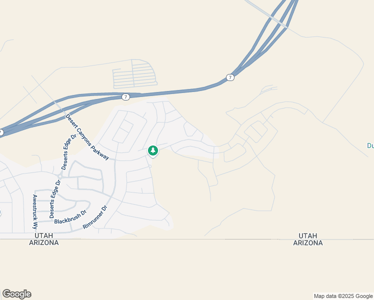 map of restaurants, bars, coffee shops, grocery stores, and more near 3936 Cerro Way in St. George
