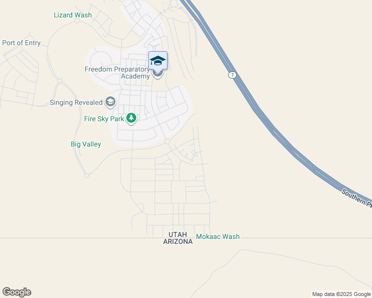 map of restaurants, bars, coffee shops, grocery stores, and more near 561 Aqua Cove in St. George