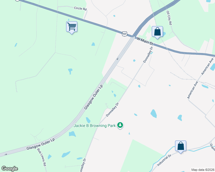 map of restaurants, bars, coffee shops, grocery stores, and more near 1898 Maplewood Road in Glasgow