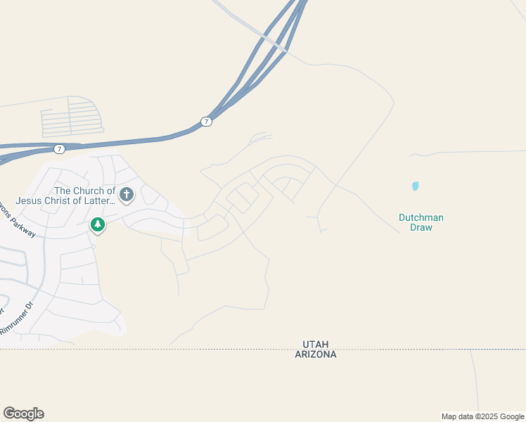 map of restaurants, bars, coffee shops, grocery stores, and more near 4285 El Capitan Way in St. George