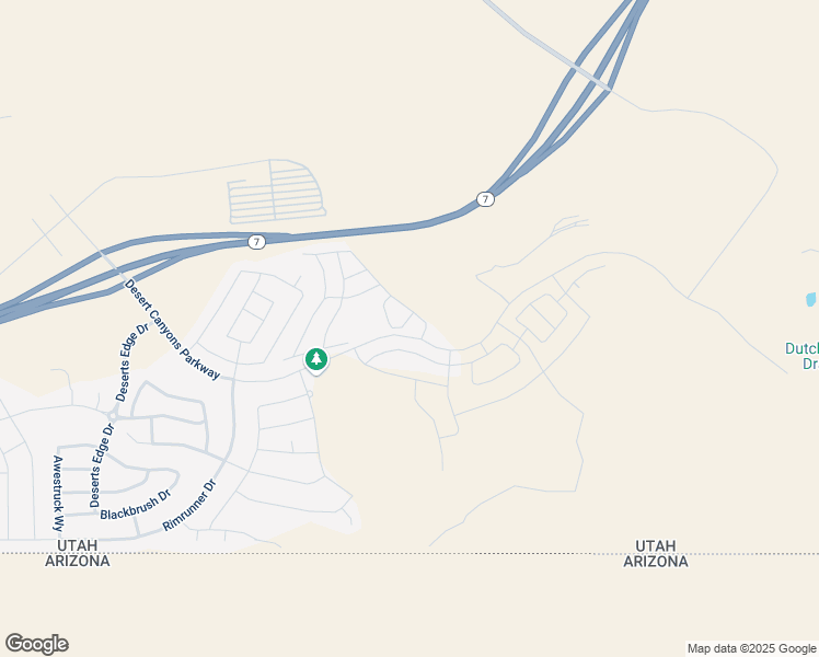 map of restaurants, bars, coffee shops, grocery stores, and more near 5900 South Charger Loop in St. George