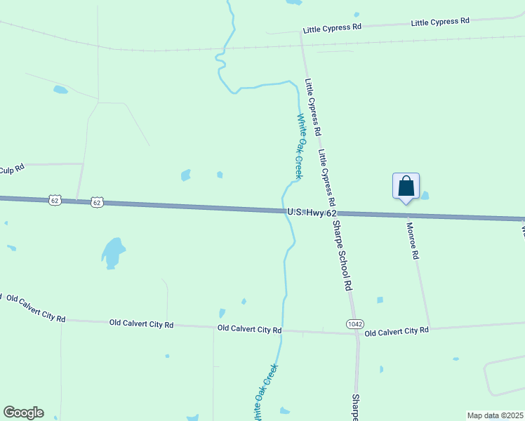 map of restaurants, bars, coffee shops, grocery stores, and more near 1787 U.S. 62 in Calvert City