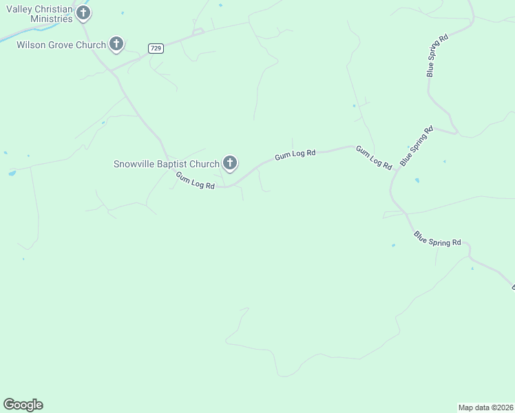 map of restaurants, bars, coffee shops, grocery stores, and more near 3211 Gum Log Road in Allisonia