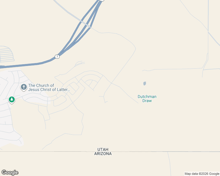 map of restaurants, bars, coffee shops, grocery stores, and more near 5897 Foothill Ridge Drive in St. George