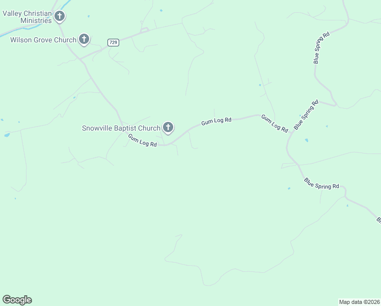 map of restaurants, bars, coffee shops, grocery stores, and more near 3211 Gum Log Road in Allisonia