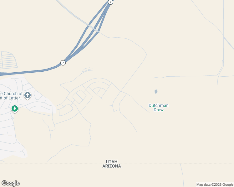 map of restaurants, bars, coffee shops, grocery stores, and more near Airport Parkway in Saint George