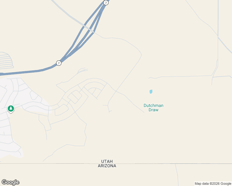 map of restaurants, bars, coffee shops, grocery stores, and more near 5885 Foothill Ridge Drive in St. George