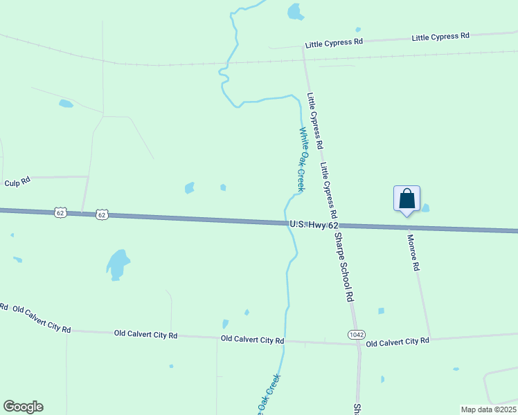 map of restaurants, bars, coffee shops, grocery stores, and more near 1787-3301 U.S. 62 in Calvert City