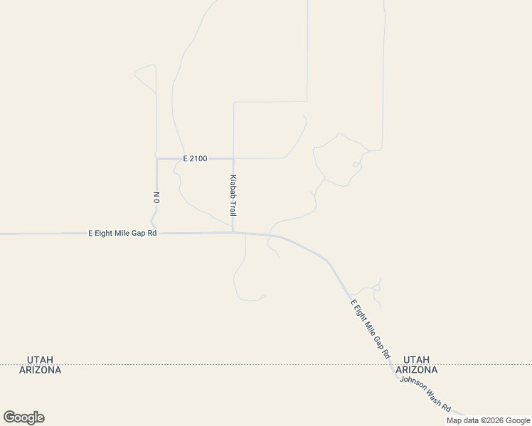 map of restaurants, bars, coffee shops, grocery stores, and more near East Eight Mile Gap Road in Kanab