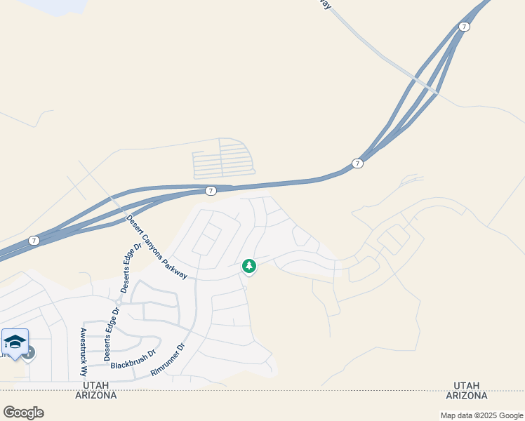map of restaurants, bars, coffee shops, grocery stores, and more near 3791 Impala Dr in St. George