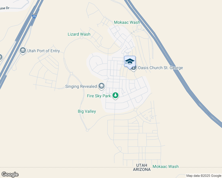 map of restaurants, bars, coffee shops, grocery stores, and more near 816 West Slate Lane in St. George