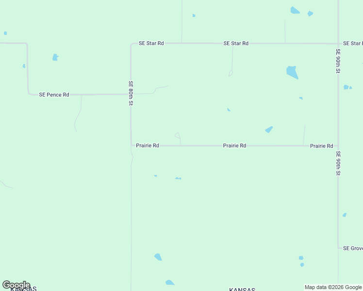 map of restaurants, bars, coffee shops, grocery stores, and more near 8241 Prairie Road in Baxter Springs