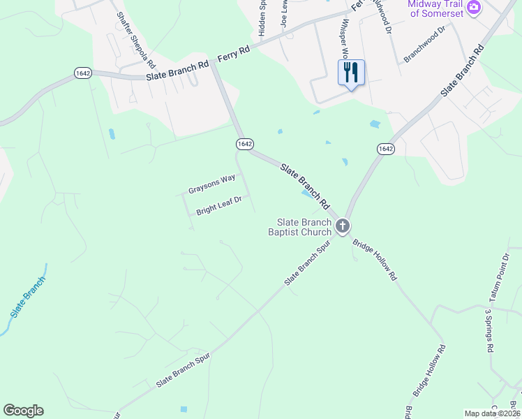 map of restaurants, bars, coffee shops, grocery stores, and more near 202 Shadow Oak Drive in Somerset