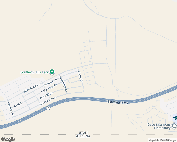 map of restaurants, bars, coffee shops, grocery stores, and more near 2349 East Capone Lane in St. George