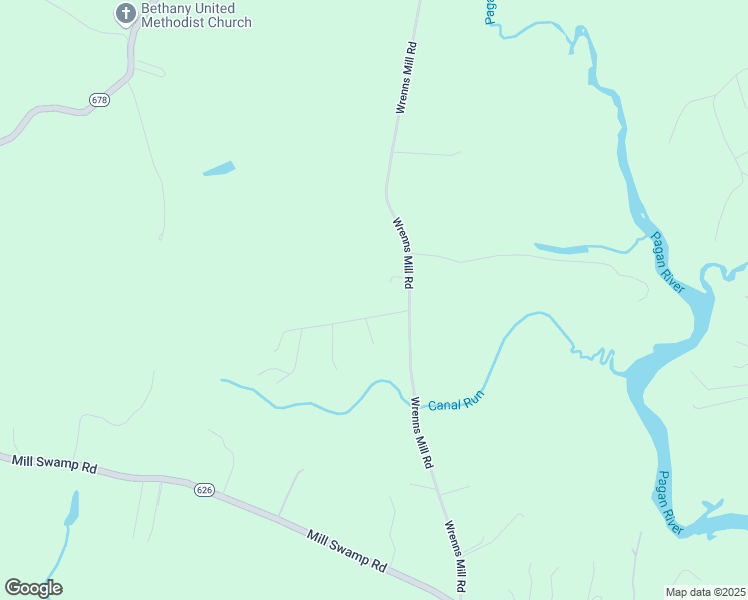 map of restaurants, bars, coffee shops, grocery stores, and more near 104 Quillens Point Lane in Smithfield
