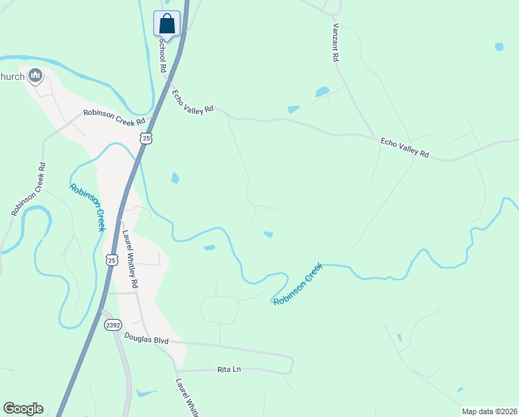 map of restaurants, bars, coffee shops, grocery stores, and more near 312 Copley Road in Lily