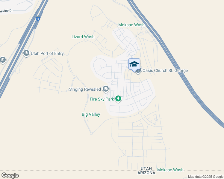 map of restaurants, bars, coffee shops, grocery stores, and more near 816 West Slate Lane in St. George