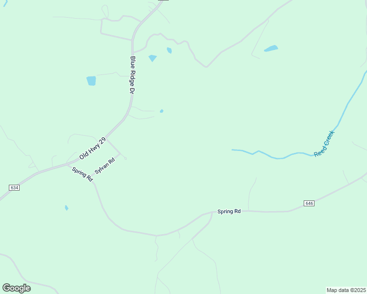 map of restaurants, bars, coffee shops, grocery stores, and more near 5788 Blue Ridge Drive in Hurt