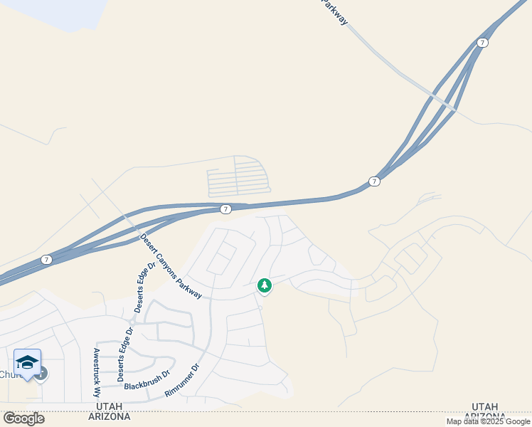map of restaurants, bars, coffee shops, grocery stores, and more near 3791 Impala Drive in St. George