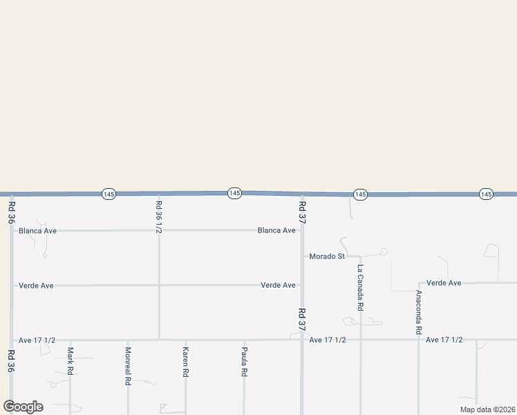 map of restaurants, bars, coffee shops, grocery stores, and more near 36842 California 145 in Madera