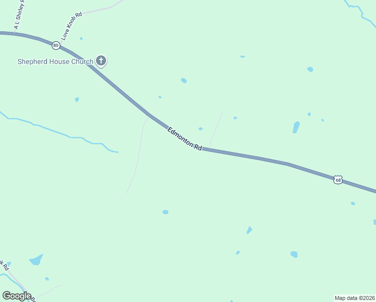 map of restaurants, bars, coffee shops, grocery stores, and more near 8072 Edmonton Road in Glasgow