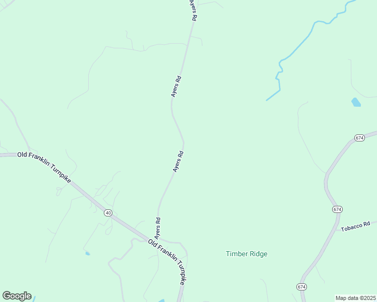 map of restaurants, bars, coffee shops, grocery stores, and more near Ayers Road in Franklin County