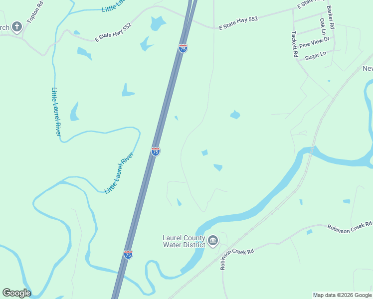map of restaurants, bars, coffee shops, grocery stores, and more near 664 Old Whitley Road in Lily