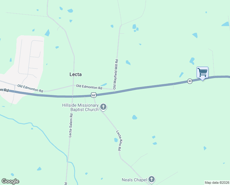 map of restaurants, bars, coffee shops, grocery stores, and more near 3701-3821 Edmonton Road in Glasgow