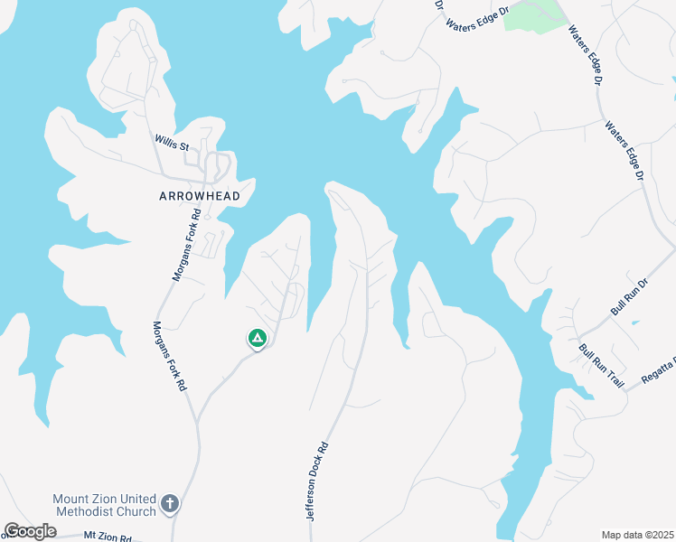 map of restaurants, bars, coffee shops, grocery stores, and more near East Pointe Drive in Penhook