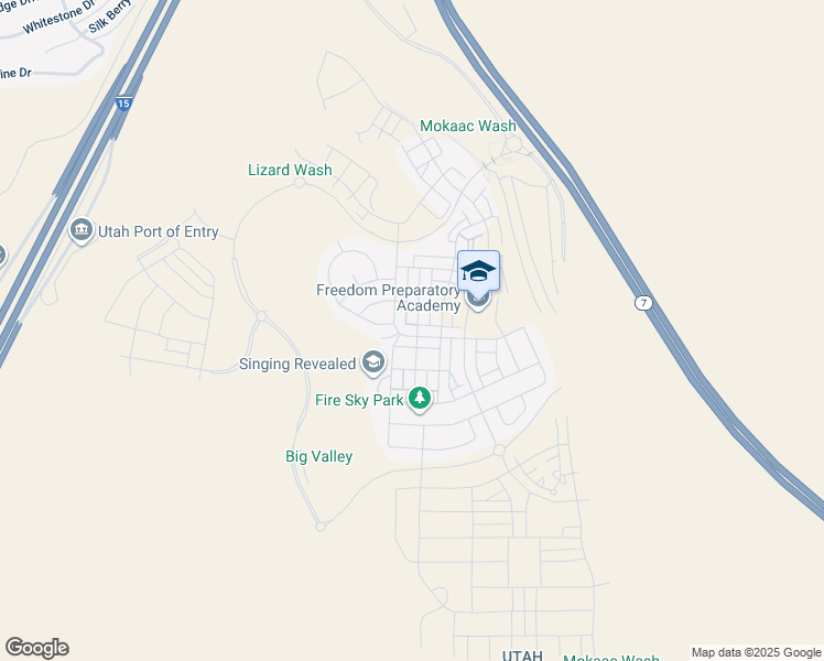 map of restaurants, bars, coffee shops, grocery stores, and more near 776 West Scarlet Hill Drive in St. George