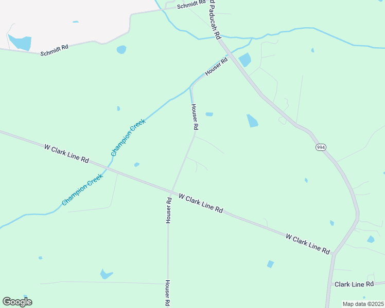 map of restaurants, bars, coffee shops, grocery stores, and more near 5926-5998 Houser Road in Paducah