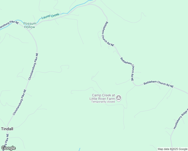 map of restaurants, bars, coffee shops, grocery stores, and more near 3368 Bethlehem Church Road Northeast in Floyd