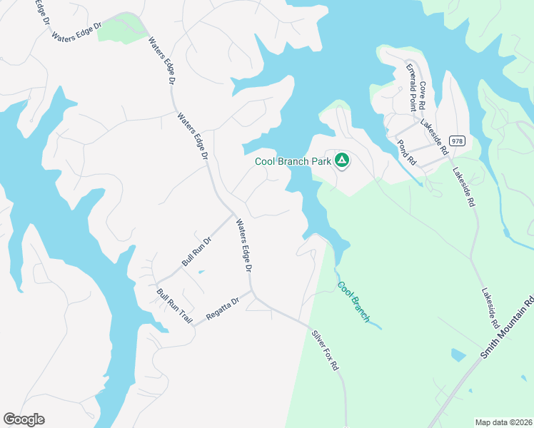 map of restaurants, bars, coffee shops, grocery stores, and more near Southwood Drive in Penhook