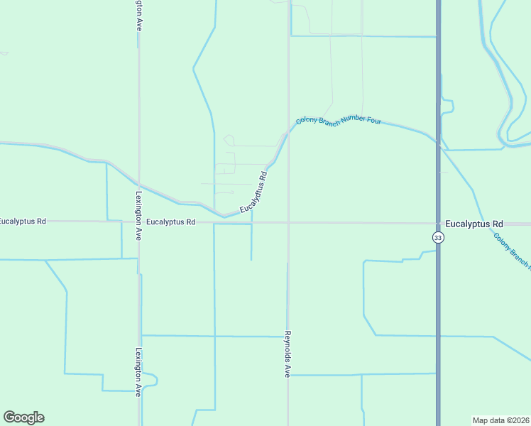 map of restaurants, bars, coffee shops, grocery stores, and more near 8628 Eucalyptus Road in Dos Palos