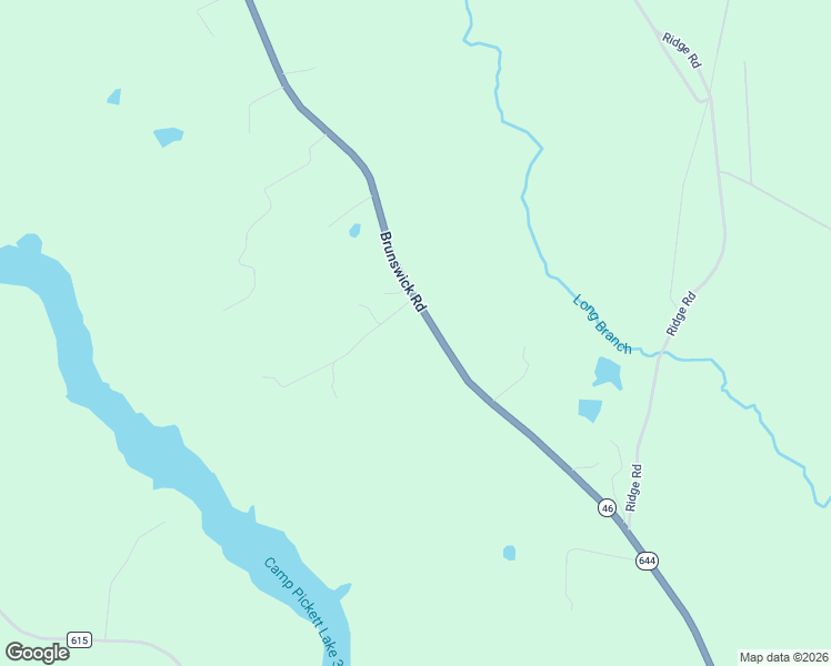 map of restaurants, bars, coffee shops, grocery stores, and more near 4090 Brunswick Road in Blackstone