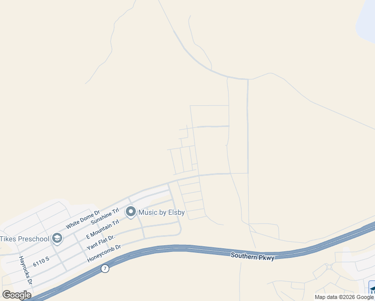 map of restaurants, bars, coffee shops, grocery stores, and more near 5640 South Duel Lane in St. George